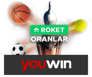 Hepsibahis Yeni Adres bilgisine dikkat çeken Roket Oranlar başlıklı tanıtımda spor simgeleri ve yükselen roket illüstrasyonu